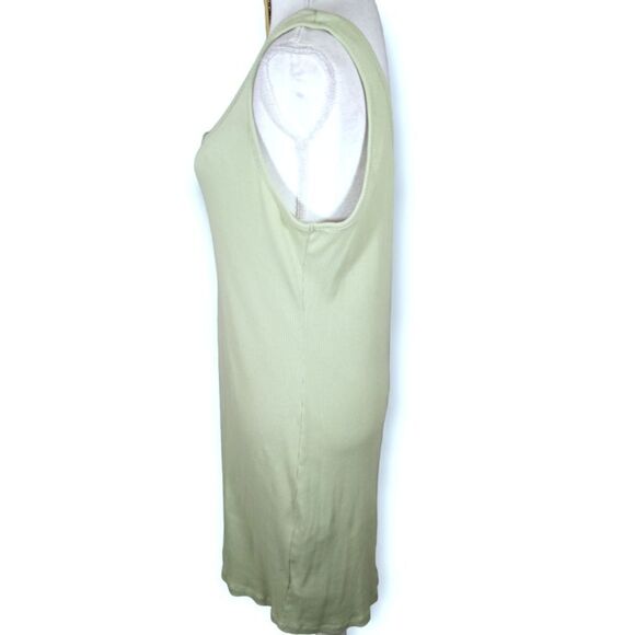 AMBIANCE PISTACHIO GREEN BODYCON TANK DRESS SZ.1X GUC - Picture 4 of 8